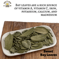 Sweet Bay Leaves | Whole, Aromatic Culinary Leaves