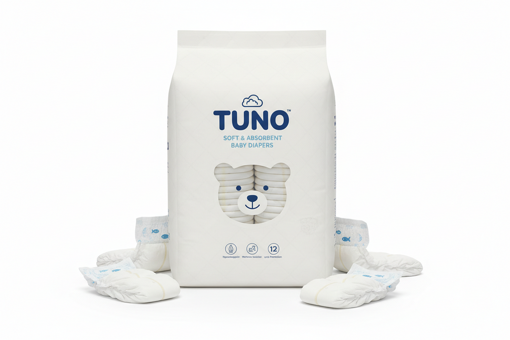 Premium Baby Diapers - Ultra Soft & Leak Protection
