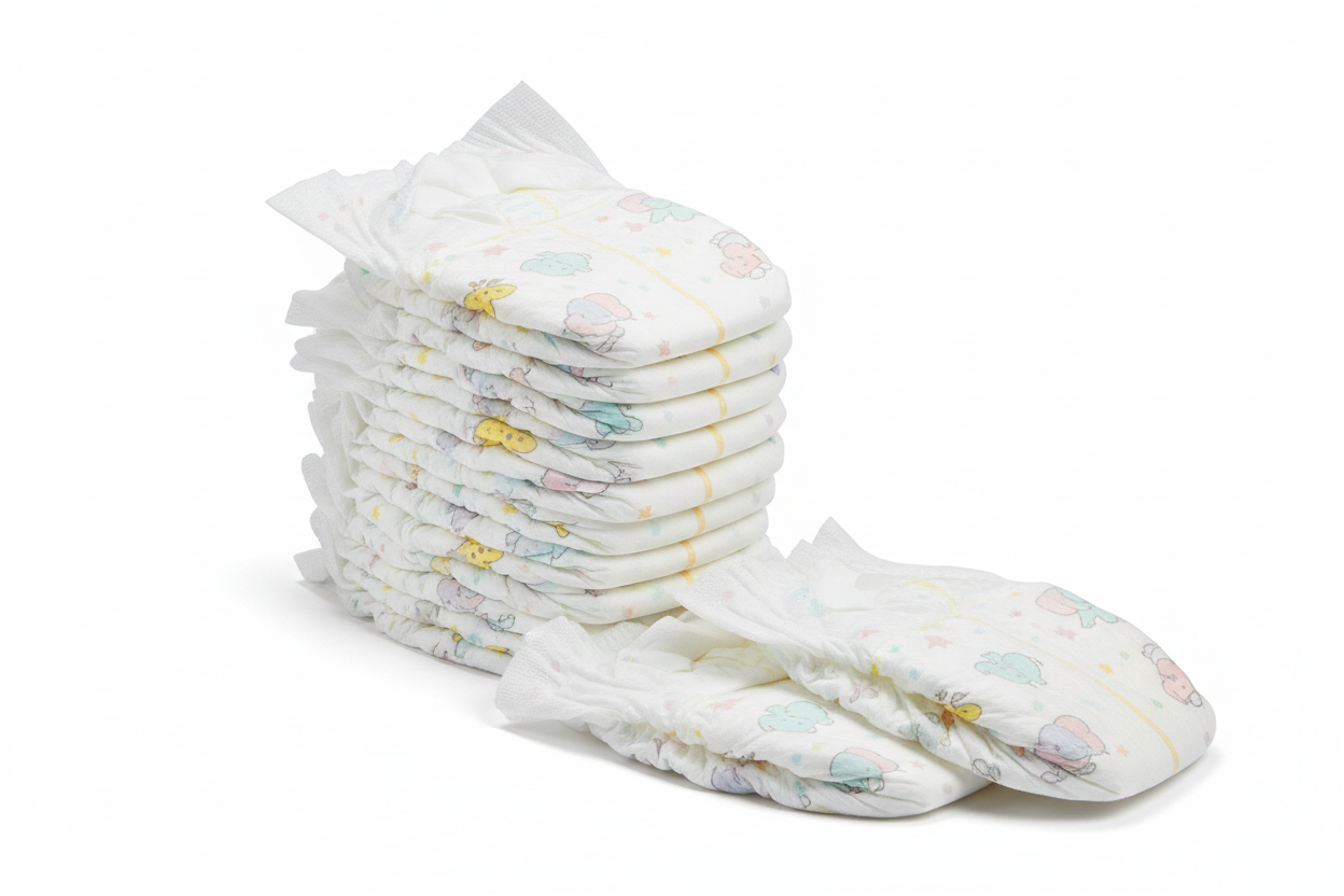 Premium Baby Diapers - Ultra Soft & Leak Protection