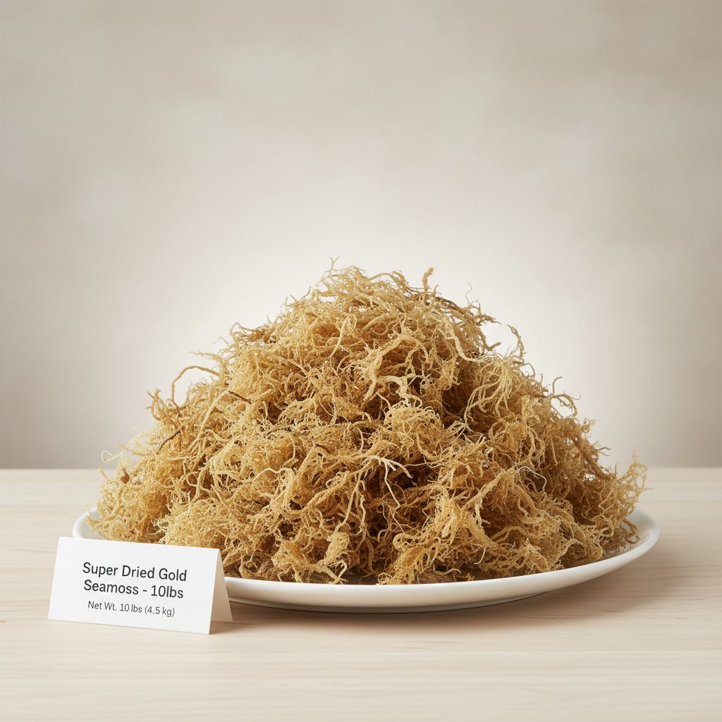 Super Dried Gold Seamoss - 4.5kg